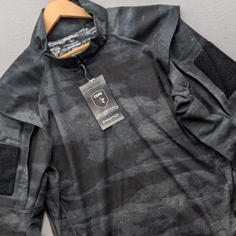 Propper Tac U Combat Shirt Mens 3XL Gray Cotton Poly Utility Tactical F541738067